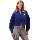 Calvin Klein A- OVERSIZED SCUBA ZIP BOMBER JA Ceket Kadın