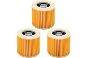 HZPZPP Karcher wd2 filter|karcher hoover filter|replacement set vcseries vacuum cleaners|vacuum SE 4001 SE 4002 Wet & Dry Hoover Vacuum Cleaner Part NO.KAR64145520(3PCS)