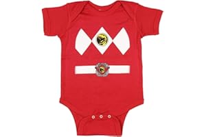 Power Rangers rot Baby Ranger Kostüm Strampler Onesie (0-6 Monate)