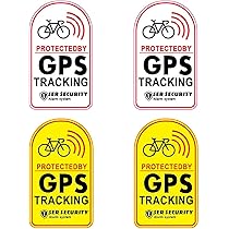 Adesivi Antifurto Per Bicicletta, 5 Pezzi, Di Alta Qualà, GPS - Foto 7