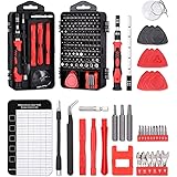 UIHOL 141 in 1 Cacciaviti Precisione Magnetici Professionali, Mini Torx Set Kit di Riparazione per Orologio, Occhiali, iPhone