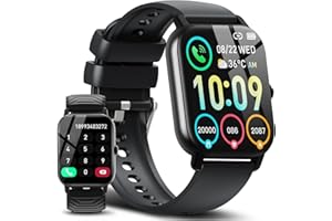 Ddidbi Smartwatch Uomo Donna con Effettua/Risposta Chiamate, 1.85" Orologio Smartwatch, 112 modalità sportive,
