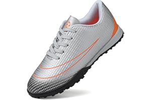 VTASQ Chaussures De Football Enfants Profession Athlétisme Chaussures de Foot Adolescent Professionnel Entraînement de Football Chaussures de Sport Taille 33-42