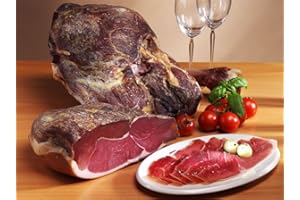 AMMERLÄNDER SCHINKENDIELE Luftgetrockneter Bauern-Knochenschinken Größe 250g (Servierschnitt)