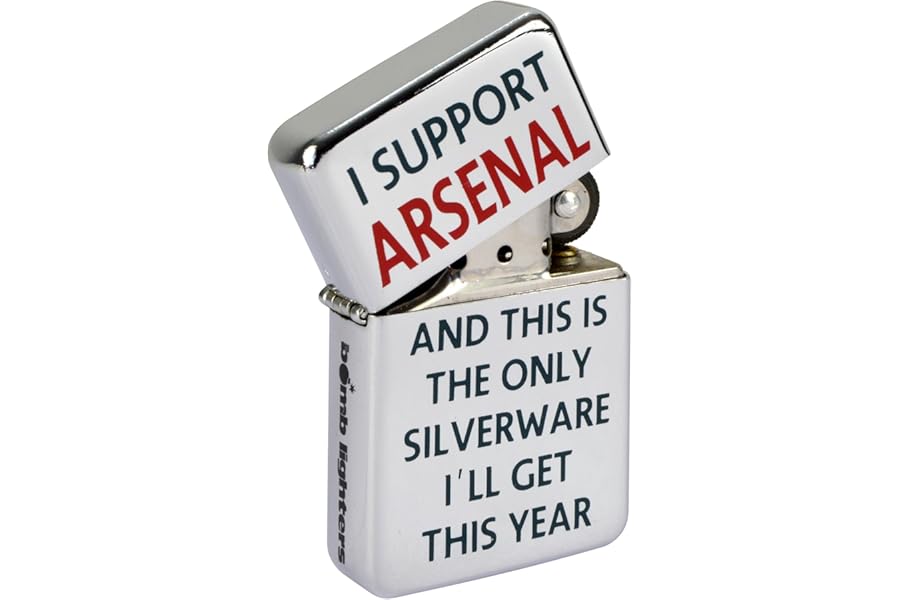 Funny Gift for Arsenal fan - I Support joke Lighter