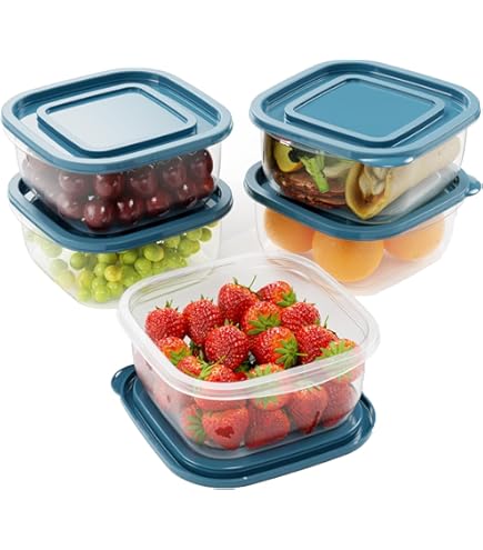 Mepal Cirqula multikom vershouddoos rechthoekig 2 liter nordic sage