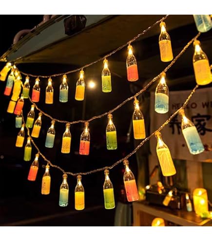 ALEGRE Hawaii Lichterkette 3m - 20 LED Mit Ananas, Flamingo & Palmen