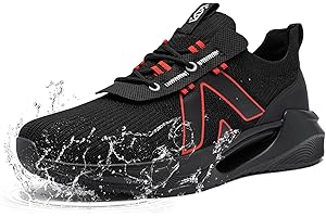 FLOWING PLUME Imperméables Chaussure de Sport Homme Léger Baskets Étanche Marche Slip on Running Fitness Mode Gym Jogging Course Antidérapant Sneaker
