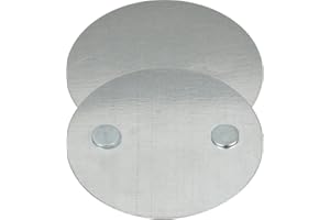 Brennenstuhl Magnet Montageplatte BR 1000 für Rauchwarnmelder (Magnethalter für Rauchmelder, Magnetbefestigung für Brandmelde