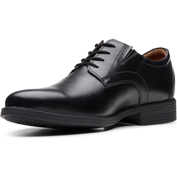 Clarks men Malwood LaceOxford, Brown Leather, 41 EU