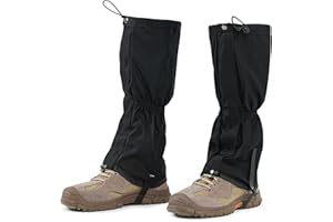 ‎LIKLOKS likloks Gamaschen für Herren & Damen – Verstellbare, Leichte & Strapazierfähige Bein-Gamaschen für Wandern, Stiefel & Outdoor-Aktivitäten