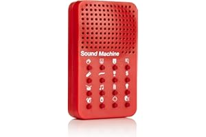 NPW Máquina de efectos sonoros - Juguete de pedos de broma - Rojo, a partir de 3 años.