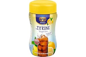 ‎KRÜGER Krüger Teegetränk Zitrone, 8 Liter Ergiebigkeit (1 x 400 g Dose)
