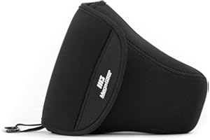 MegaGear MG091 Para Nikon D3500, D5600, D3400, D5500, D7200, D3300, D5300, D610, D7100, D600, D3200 Estuche de cámara ultra ligero, de neopreno - Negro