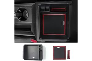 CDEFG Compatible with Kia Sportage NQ5 2022 2023 Manual Transmission MT Centre Console Armrest Organiser Armrests Storage Box Glove Box Storage Car Centre Console Tray Interior Accessories