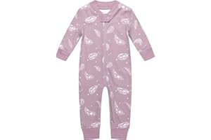Owlivia Baby Schlafstrampler aus Bio Baumwolle, für Mädchen und Jungen, Langarm