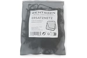 BENTSON Rebounder für Fußball Kinder und Profis I Inkl. Ersatznetz I Robuster Rahmen I Auch für Handball, Volleyball und Basketball I Rückprallwand Prellwand Fussball