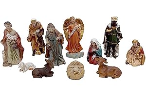 ICE TOYS Krippenfigur Weihnachtskrippe Größe 5 cm (SET 2, 5CM)