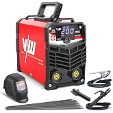 VECTOR WELDING 200A Electrode Inverter Welding Machine, MMA Welding Machine | IGBT Technology, LED Display, Hot Start, Arc Fo