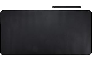 OFFICEWORLD RANGE Sous-main de bureau double face – Tapis de souris en cuir imperméable en liège et polyuréthane pour bureau, table, bureau, bureau et utilisation étudiante