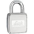 Link® Hi-Tech 70mm Padlock | Stainless Steel Body | Hardened Shackle | 1 Padlock | 3 Silver Keys with Hi-Tech Nickle & Keychain | Made in India