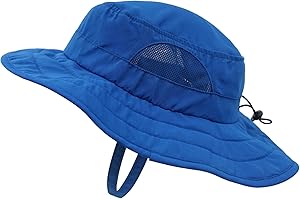Decentron Kids UPF 50+ Bucket Sun Hat UV Sun Protection Hats Adjustable Play Hat