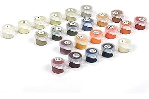 Ledgebay Paint by Number for Adults: Beginner to Advanced Number Painting Kit - Fun DIY Adult Arts and Crafts Projects - Kits Include - October (Multicolor, Fullset)