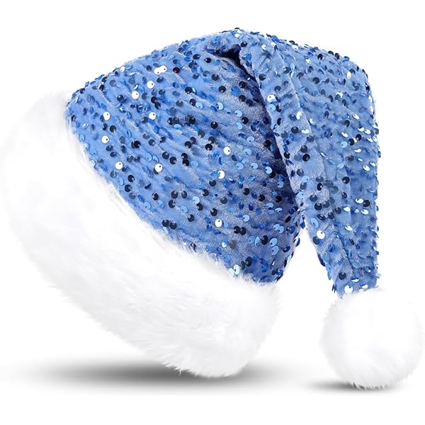 Tuofang Weihnachtsmützen 2 Stück - Rote Nikolausmützen Aus Plüsch Für Kinder Und Erwachsene