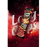 long chips Acı Biber Aromalı Uzun Patates Cipsi 75 Gr - Kıtır ve Baharatlı Atıştırmalık 003586