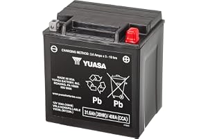 Yuasa YIX30L 12V 400 CCA Underhållsfri AGM VRLA motorcykelbatteri