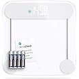 Greater Goods AccuCheck Scale for Body Weight, Bathroom Scale, Designed in St Louis, Clear