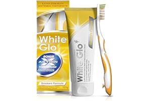 White Glo Smokers' Formula Whitening Toothpaste, Black, 1 stück