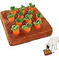 Carrot Farm Dog Toy - Dog Toys For Aggressive Chewers - Dog Carrot Toy, Carrot Patch Dog Snuffle Toy For Small Medium And Large Dogs Divert Them From