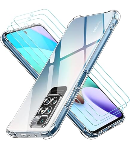 Custodia In Silicone Per Redmi 10C / POCO C40 - Design Colorato, Protezione Antiurto, Verde Scuro - Foto 9