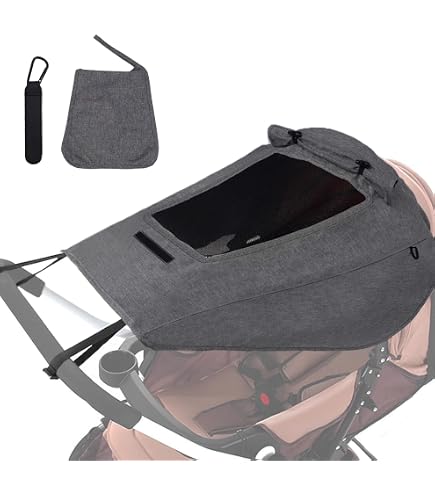 eisbärchen sonnensegel verstellbares mit UV-Schutz 50+ für Kinderwagen, Farbe rot Baby color-black-black-asphalt Choose:Retro Gazelle Esprit C7 -
