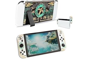 CHIKIXSON Etui do Switch, Switch etui Zelda Tears of The Kingdom, etui ochronne na komputer stacjonarny, akcesoria do Console Joycon (Cover for Switch)