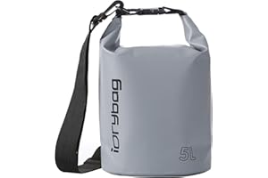 IDRYBAG DRYBAG Bolsas Secas para Kayak Impermeables 2L/5L/10L/15L/20L, Bolsa Seca Pequeña Impermeable Flotante, Saco Seco Impermeable para Paddleboarding y Viajes