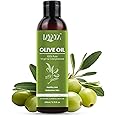 Olive Oil 100% Pure Cold Pressed – Multipurpose Beauty Oil for Hair Growth, Glowing Skin, Anti-Aging, Face Care, Body Massage, Stretch Marks, Dry Skin Repair – Vitamin E Rich – 200ml Bottle
