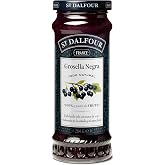 St Dalfour BLACK CURTAINS JAM 284 gr 100% Fruit No Added Sugars | 100% fruit No cane sugar, no sweeteners, no dyes, no flavor