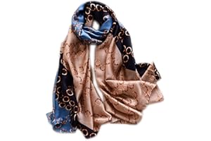 WEIGEER Silk Scarf Women Sciarpa di seta da donna, scialle fazzoletto per lunga sciarpa leggera, da spiaggia, cintura vintage scialle Christmas Decorations Scarf Belt Butterfly Shawl