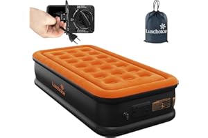 Luxchoice Cama de Aire Colchón de Aire Autoinflable con Bomba Eléctrica Cama de Invitados Premium Colchón Inflable para Camping o Uso Doméstico