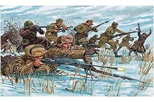 Italeri - I6069 - Maquette - Figurine - Infanterie Russe Renue Hivernale - Echelle 1:72, Marron