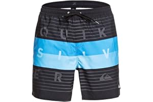 Quiksilver Men's Word Block 17' - Swim Shorts for Men Swim Shorts