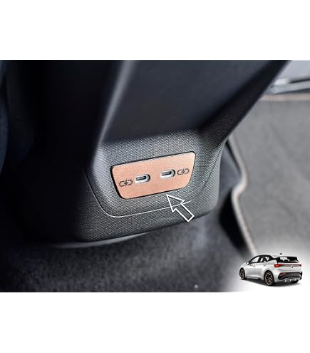 Cache Interrupteurs Éclairage Cupra Born - Style Copper Inox, Cadre Contrôle Lumières 1 Pièce