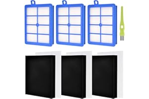 GINESKER Filter für AEG AUSK11 LX7 LX8 Allergy Plus Performance Staubsauger, Ersatzfilter Zubehör für AEG AFS1W AEF12 EF129 Turbo Cyclonic LX7-2-ÖKOX LX7-2-CR-A LX7-2-FFP LX8-2-ÖKO