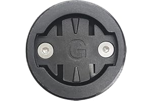 KMRDND Supporto per manubrio bicicletta per Garmin Edge 130, 530, 540, 800, 830, 840, 1000, 1030, 1040 Plus, Edge Explore 2, con 2 adattatori