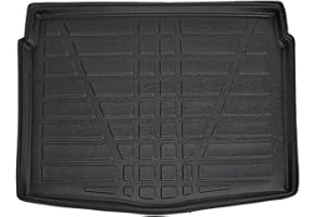 J&J AUTOMOTIVE SCOUTT | Vasca Bagagliaio Proteggi Baule In TPE Su Misura Per 500X dal 2014, Bordo 4cm, Antiscivolo, Inodore, Arrotolabile