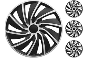 M MOTOS Set 4er Radkappen 17 Zoll - Lachen Sie über Kratzer mit diesen flexiblen, leichten Radkappen 17 Zoll. Einfache Installation, Keine Werkzeuge erforderlich, Schutz vor Verblassen!