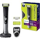 Philips OneBlade Pro Face + Body QP6620/20 sa&ccedil; d&uuml;zeltici, y&uuml;z ve v&uuml;cut i&ccedil;in, uzunluk ayarı, 0,4 ila 10 mm, siyah/g&uuml;m&uuml;ş renkli