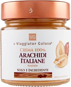 Crema 100% Arachidi Italiane Tostate il Viaggiator Goloso